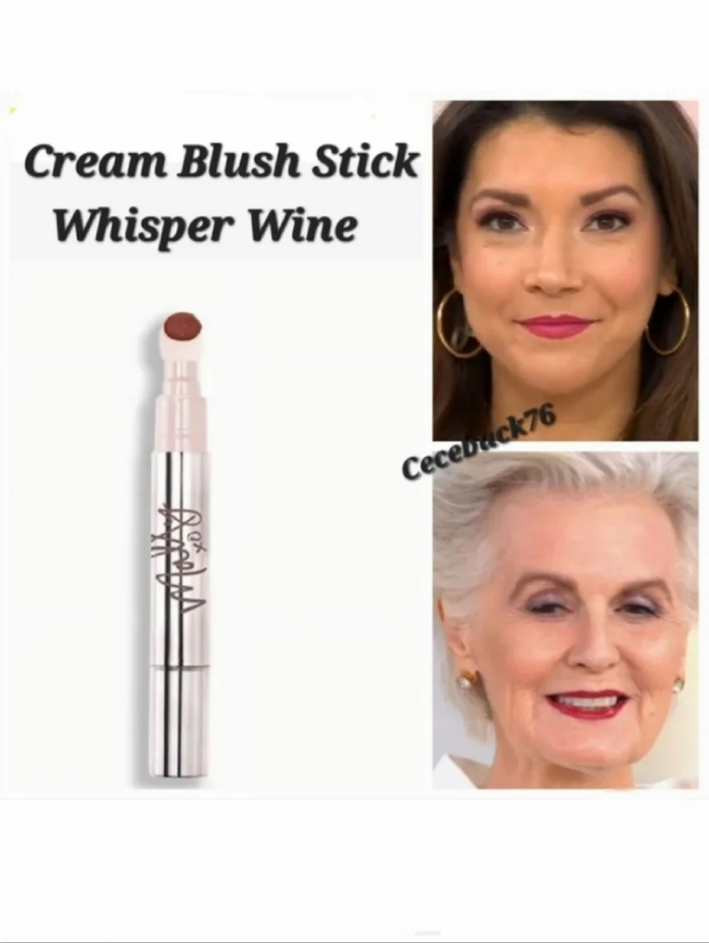 🌺Mally Beauty Whisper Wine Couture Color Cheek Lifting Marker Cream Blush